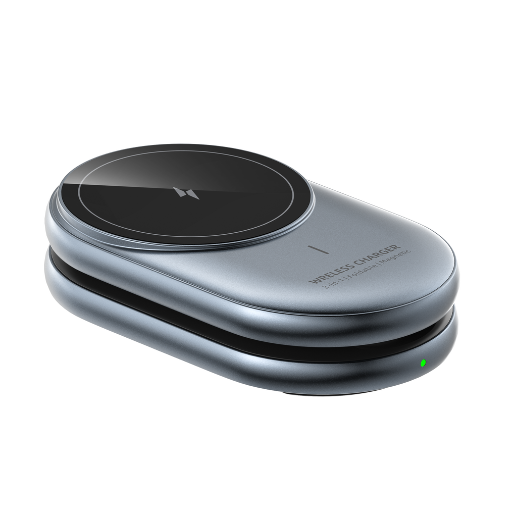 3-in-1 Magnetic Folding Wireless Charger
