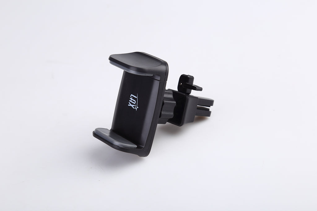 LAX Pro Grip Phone Holder Car Mount for AC Air Vent - Black