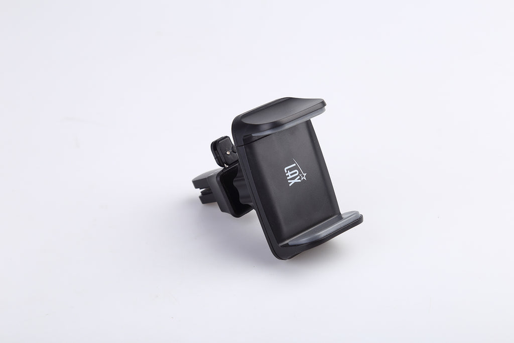 LAX Pro Grip Phone Holder Car Mount for AC Air Vent - Black