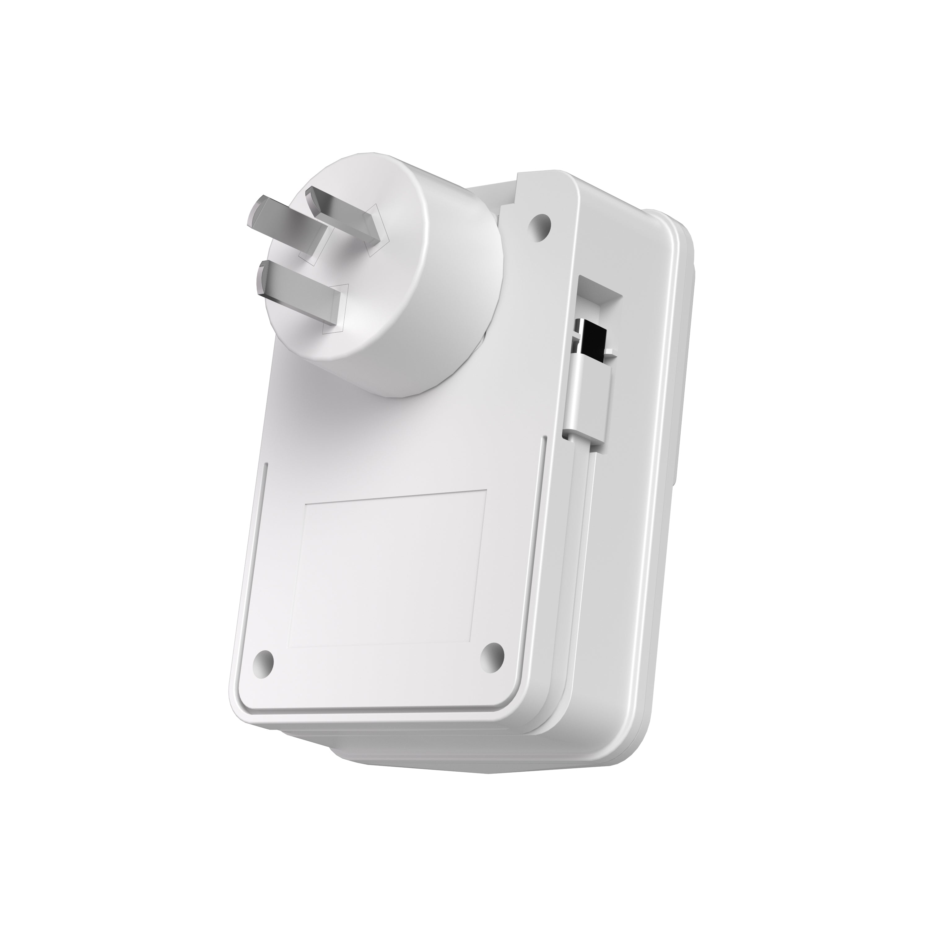 LAX 20W Travel Adapter Surge Protector with 2 Outlets + 2 USB-A + 2 USB-C