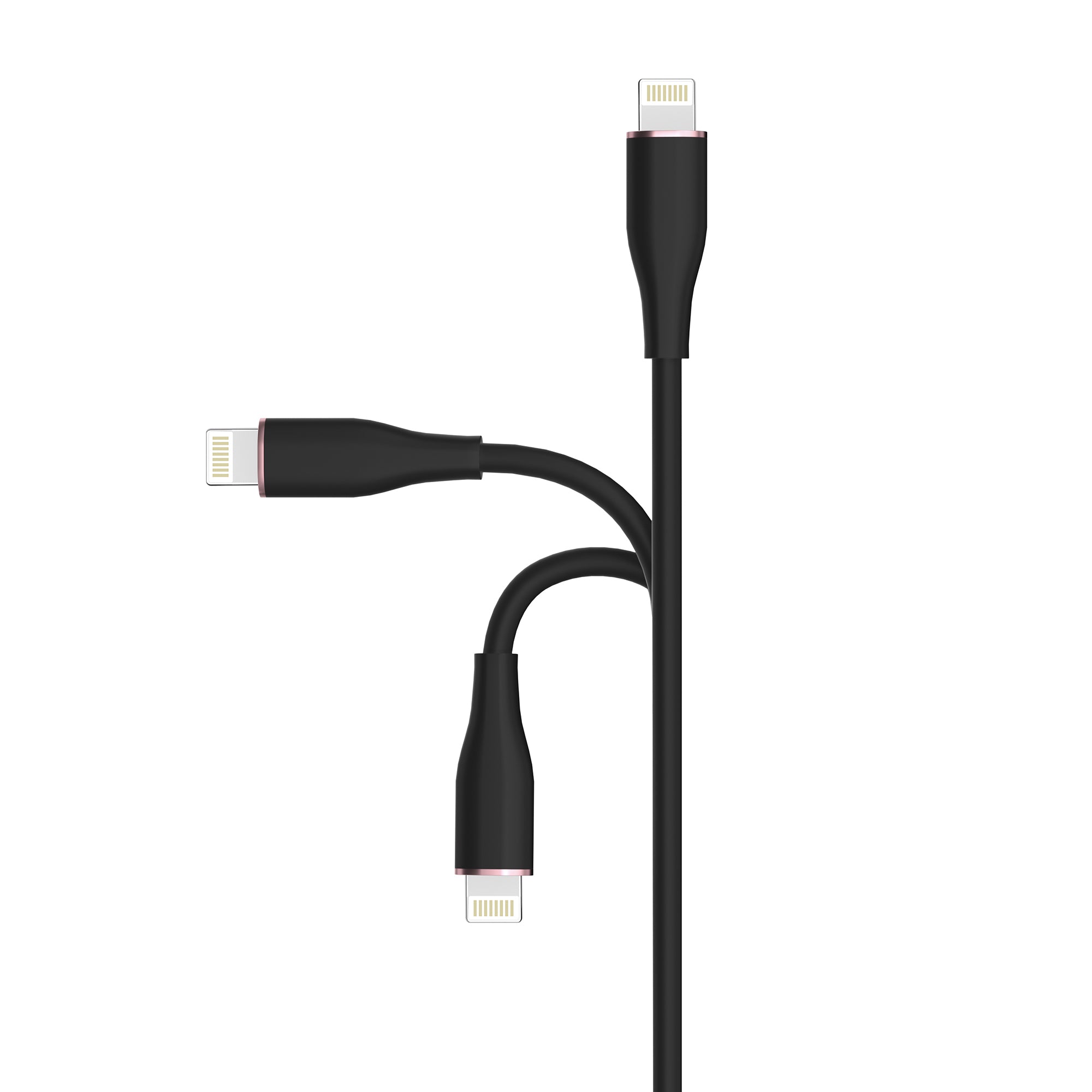LAX Apple MFi Certified Jelly Iphone Cable - 10 Feet