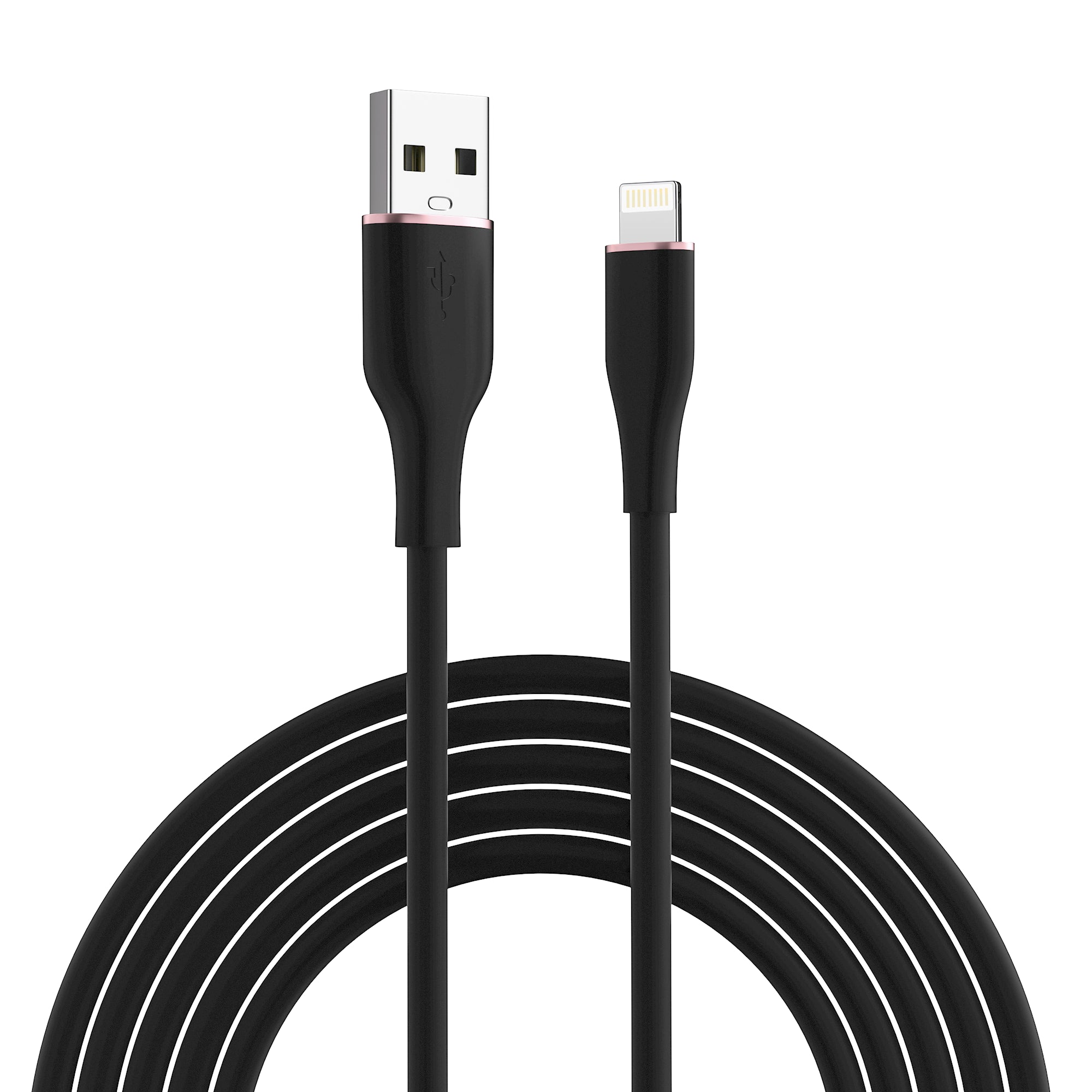 LAX Apple MFi Certified Jelly Iphone Cable - 10 Feet