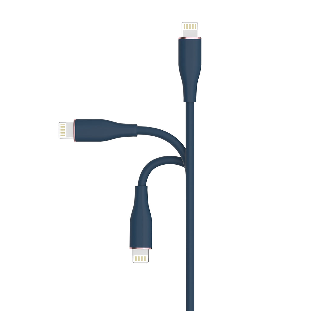 LAX Apple MFi Certified Jelly Iphone Cable - 10 Feet