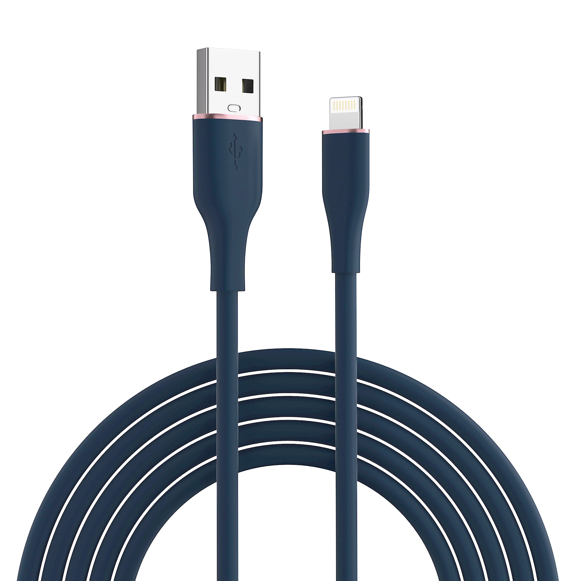 LAX Apple MFi Certified Jelly Iphone Cable - 10 Feet