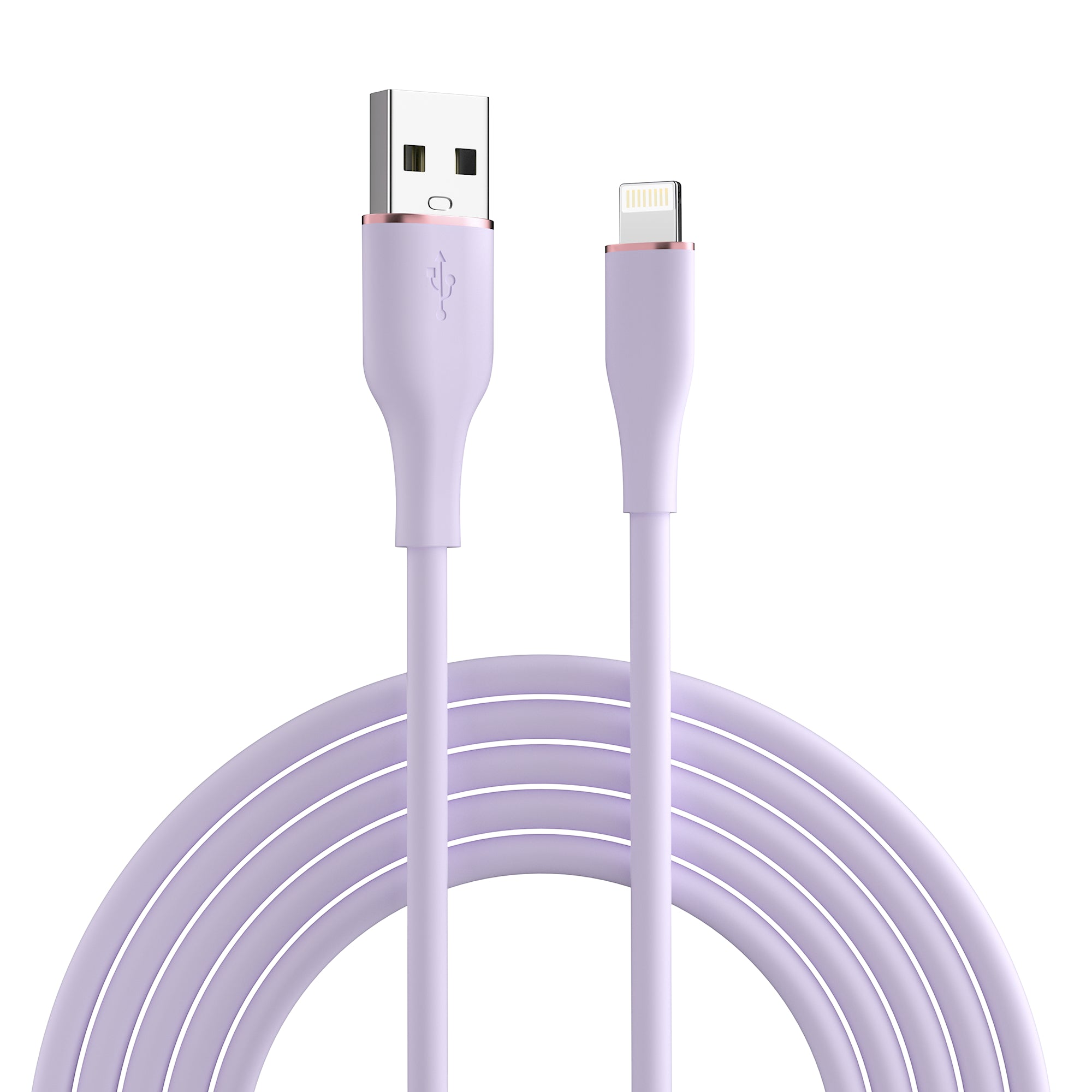 LAX Apple MFi Certified Jelly Iphone Cable - 10 Feet