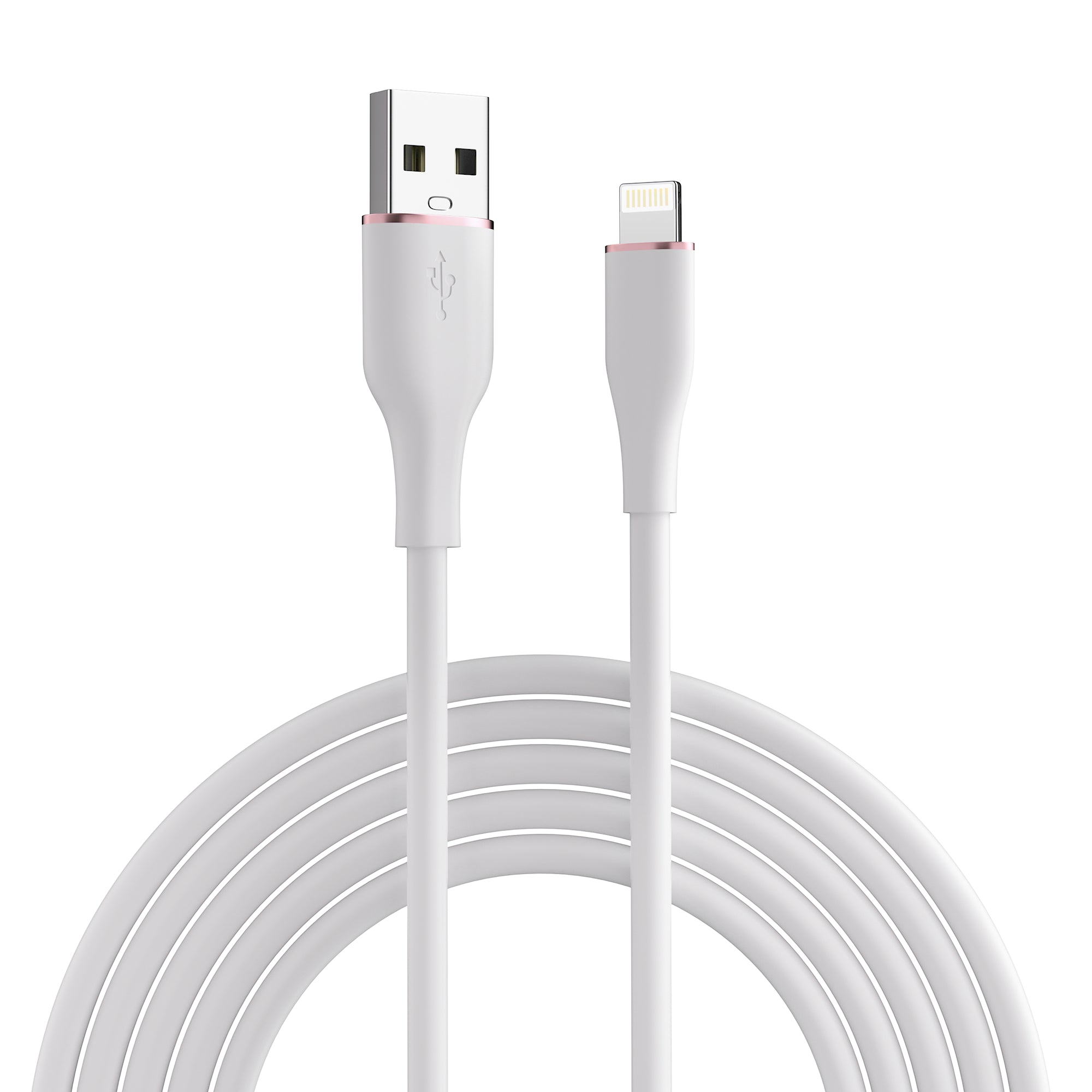 LAX Apple MFi Certified Jelly Iphone Cable - 10 Feet