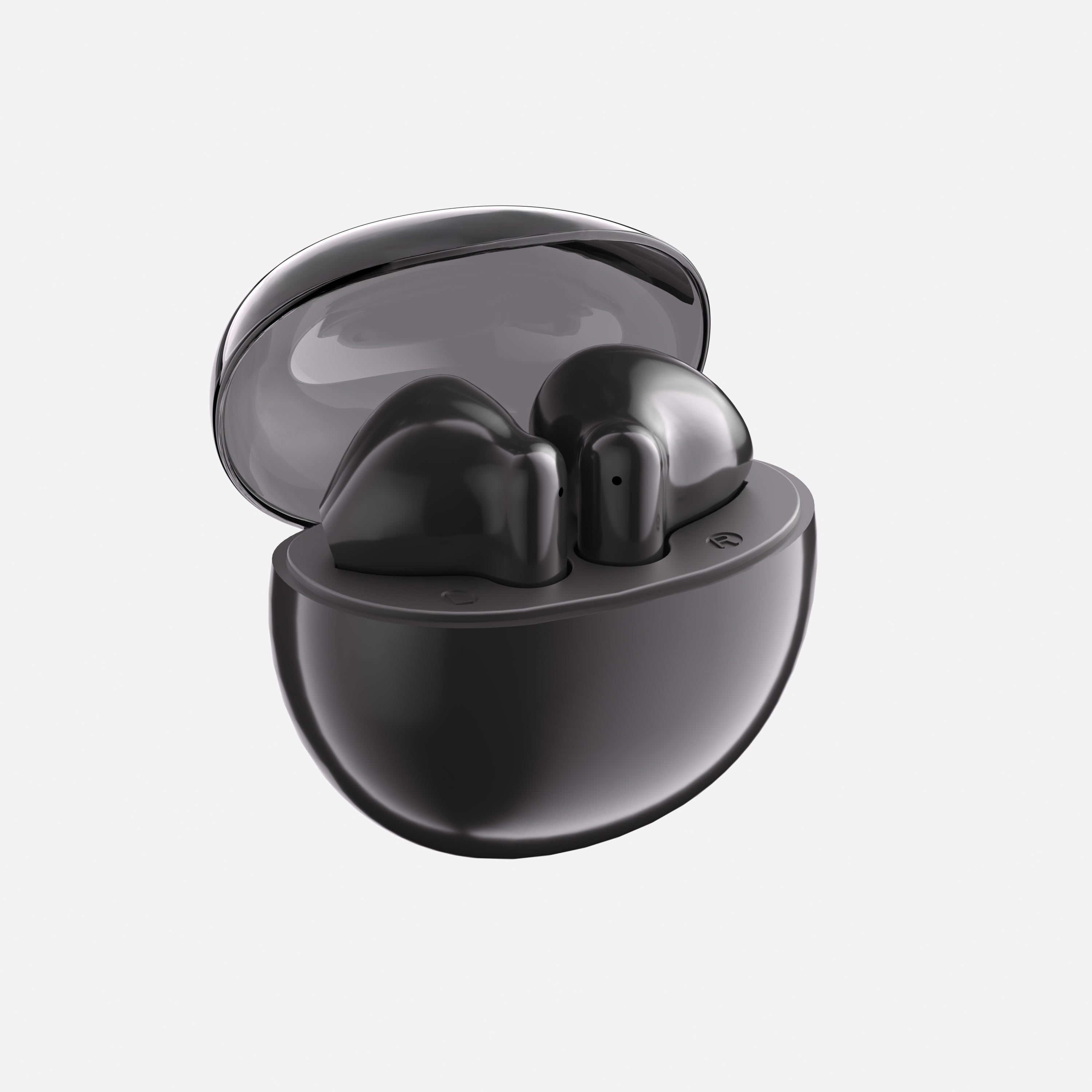 True Wireless Bluetooth Earphones - Black & White