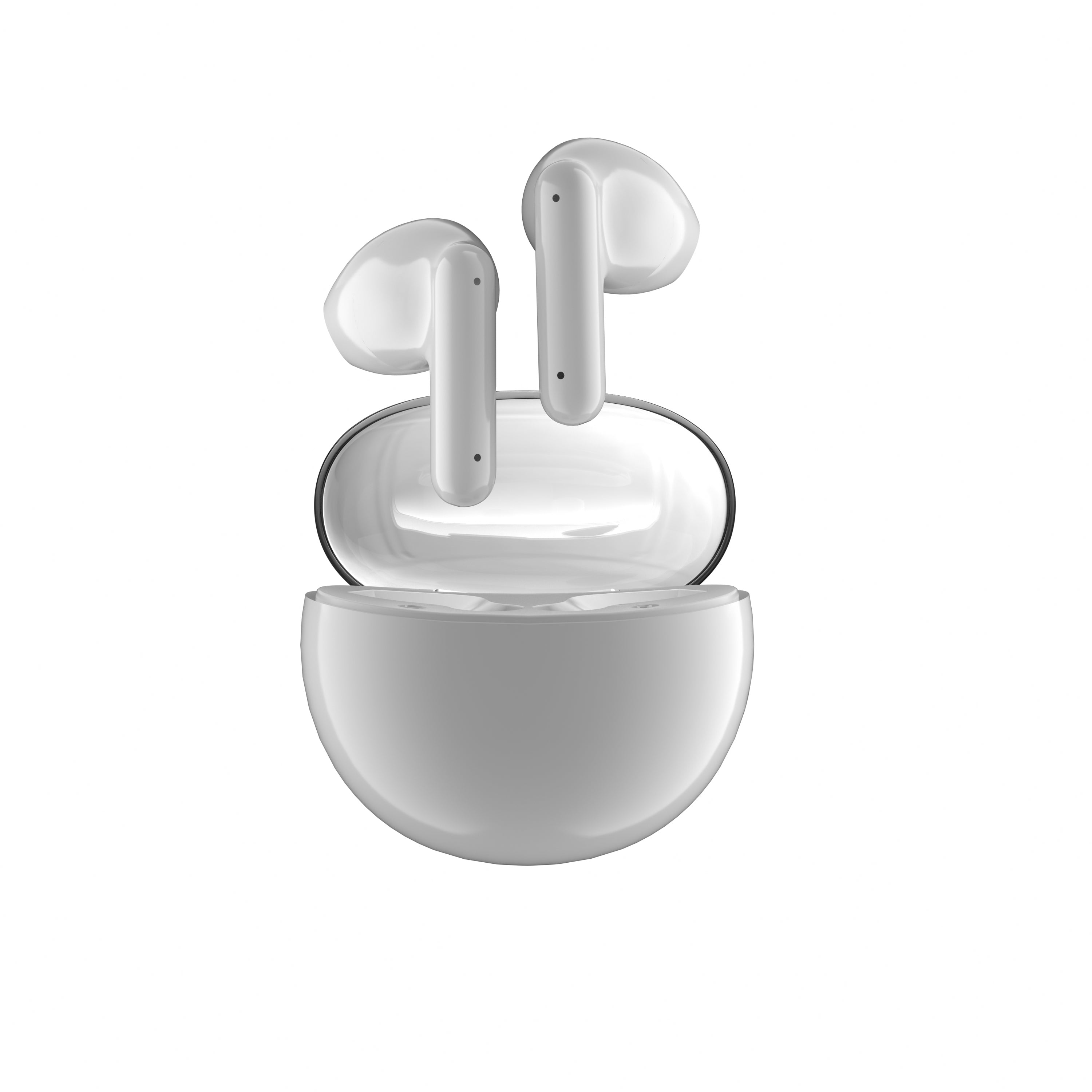 True Wireless Bluetooth Earphones - Black & White