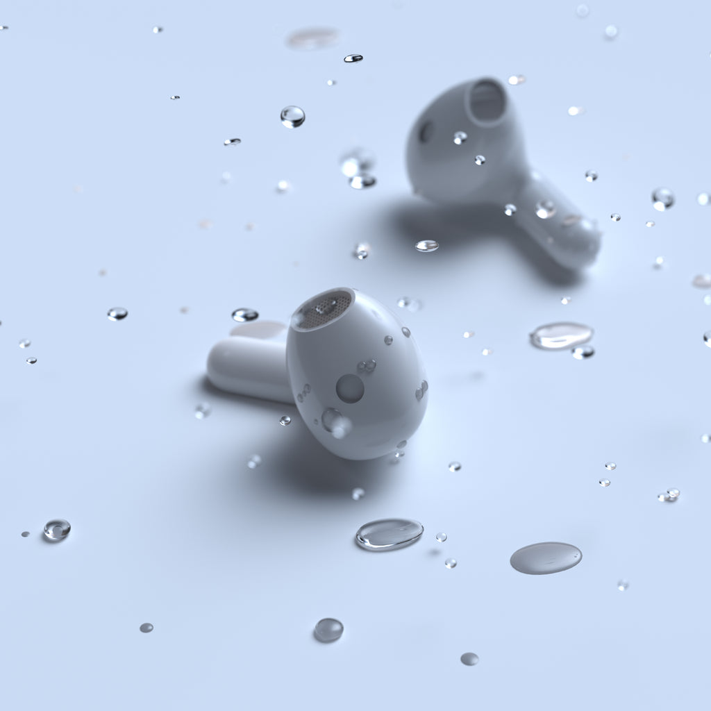 True Wireless Bluetooth Earphones - Black & White