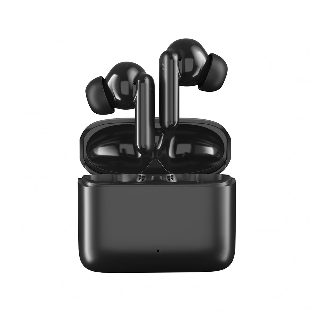 True Wireless Bluetooth Earbuds – Black &amp; Cream