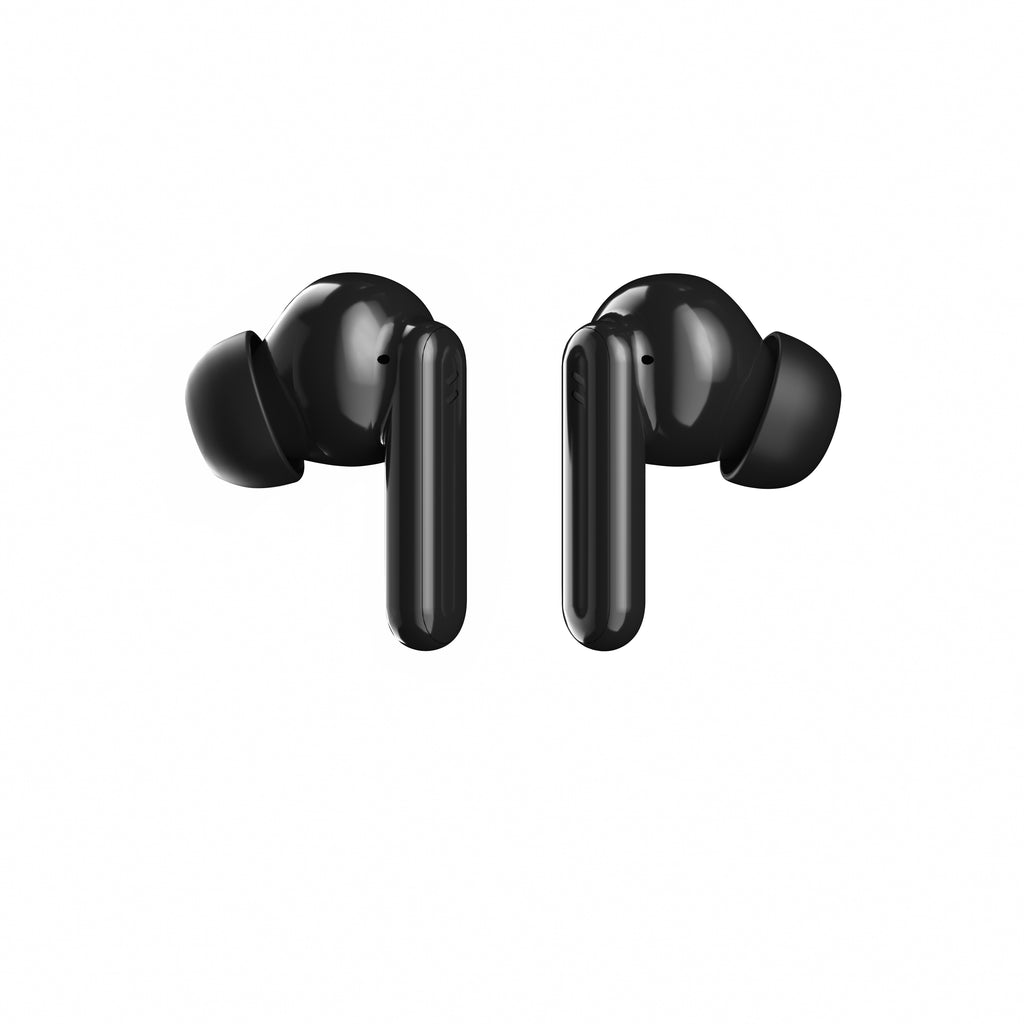 True Wireless Bluetooth Earbuds – Black &amp; Cream