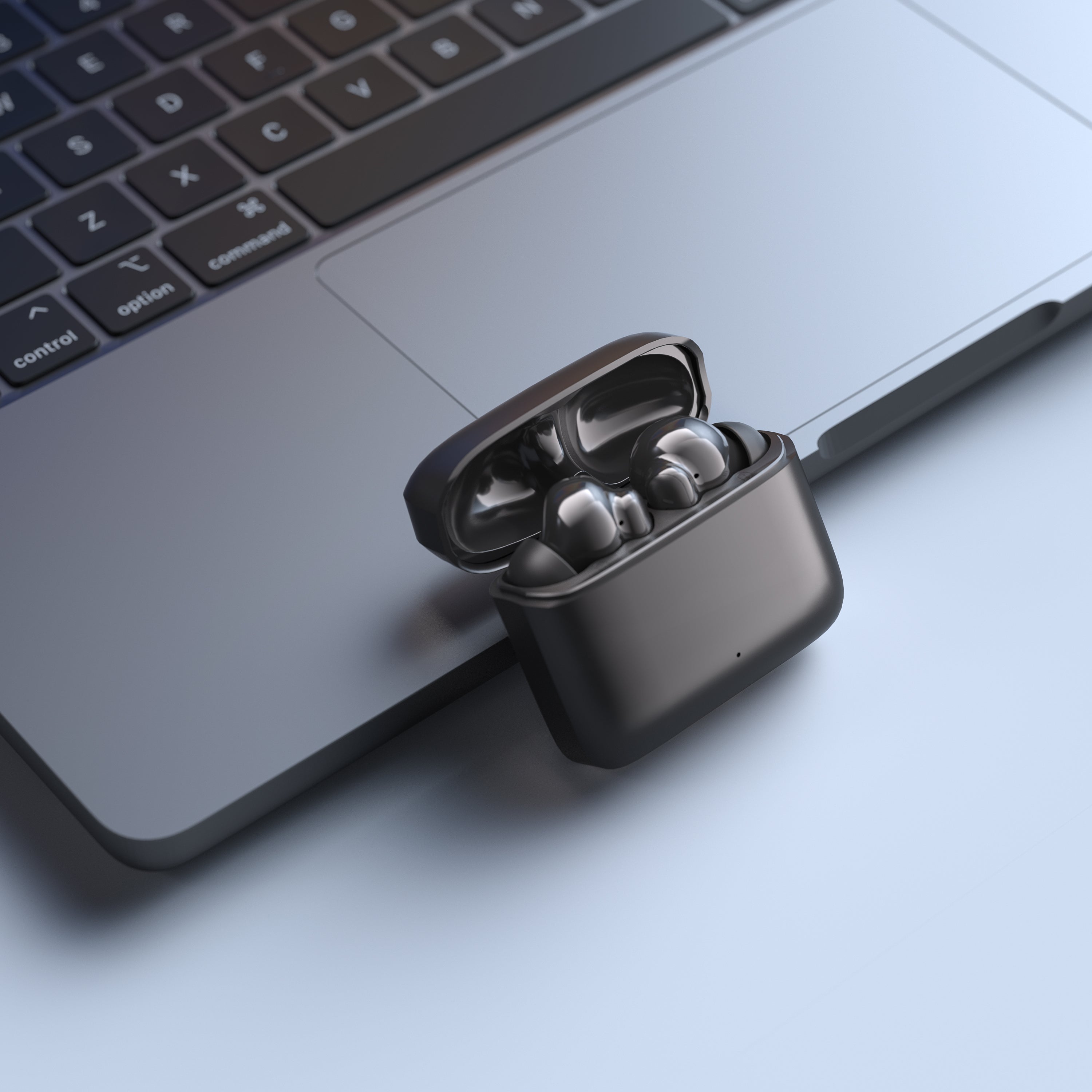 True Wireless Bluetooth Earbuds – Black &amp; Cream