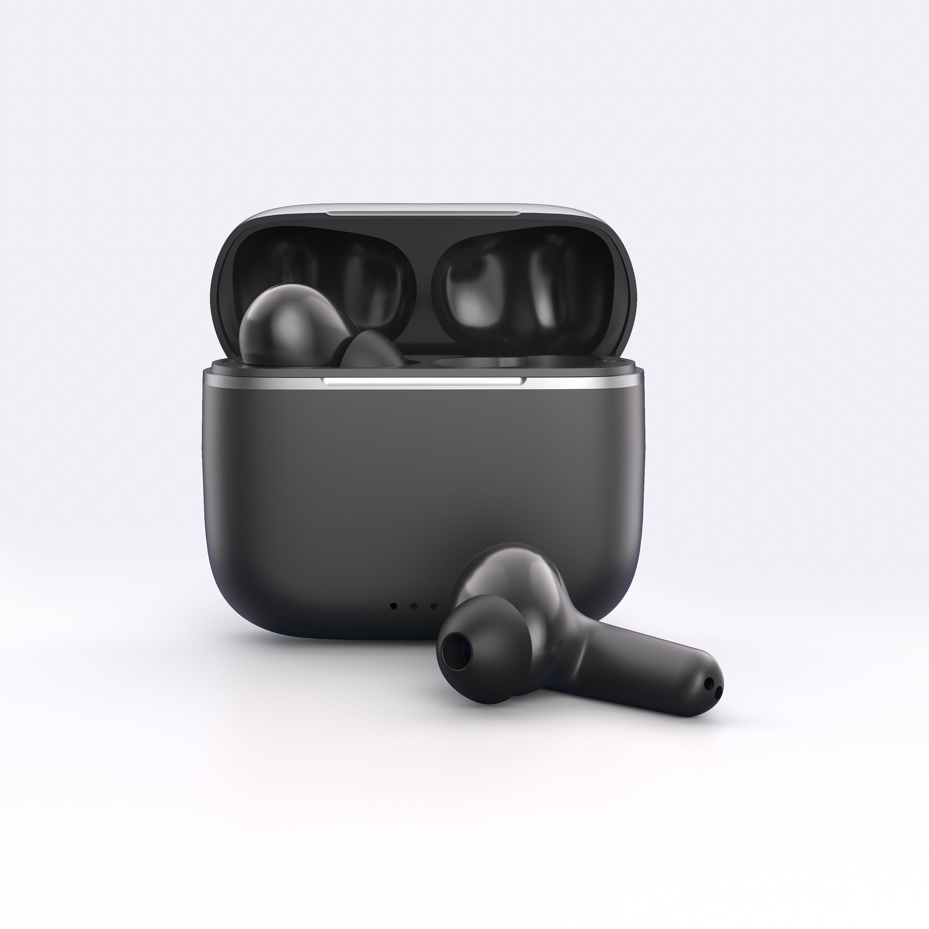 Bluetooth Earbuds with Mic & Case – 15 Hr Playtime