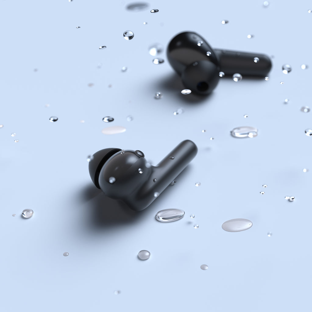 Bluetooth Earbuds with Mic & Case – 15 Hr Playtime