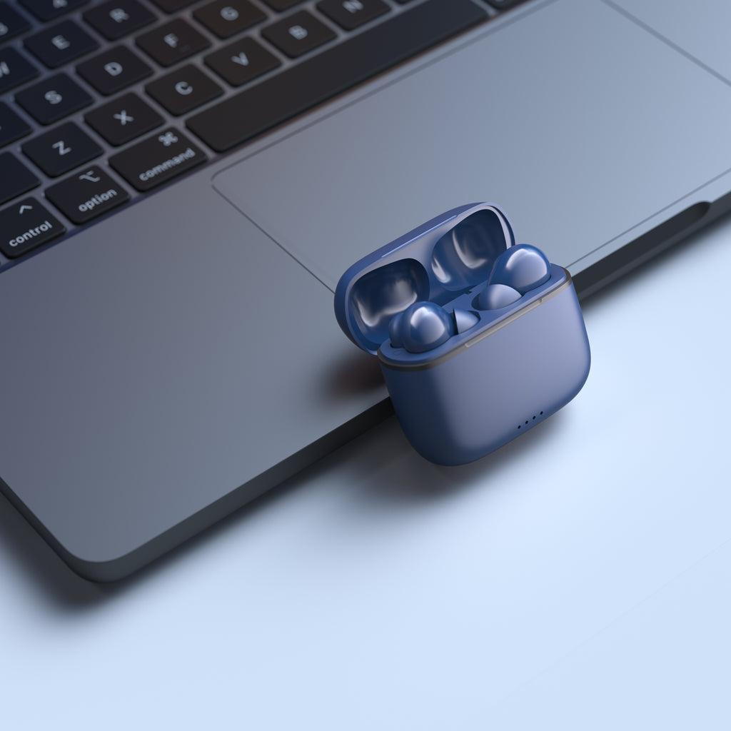 Bluetooth Earbuds with Mic & Case – 15 Hr Playtime