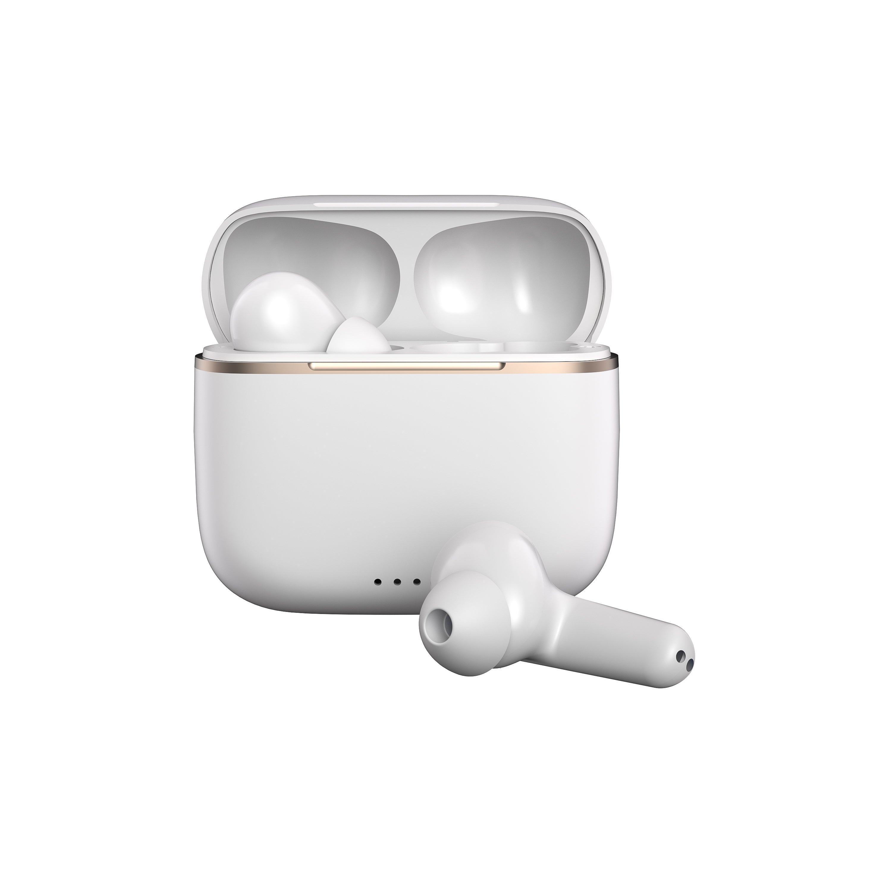 Bluetooth Earbuds with Mic & Case – 15 Hr Playtime