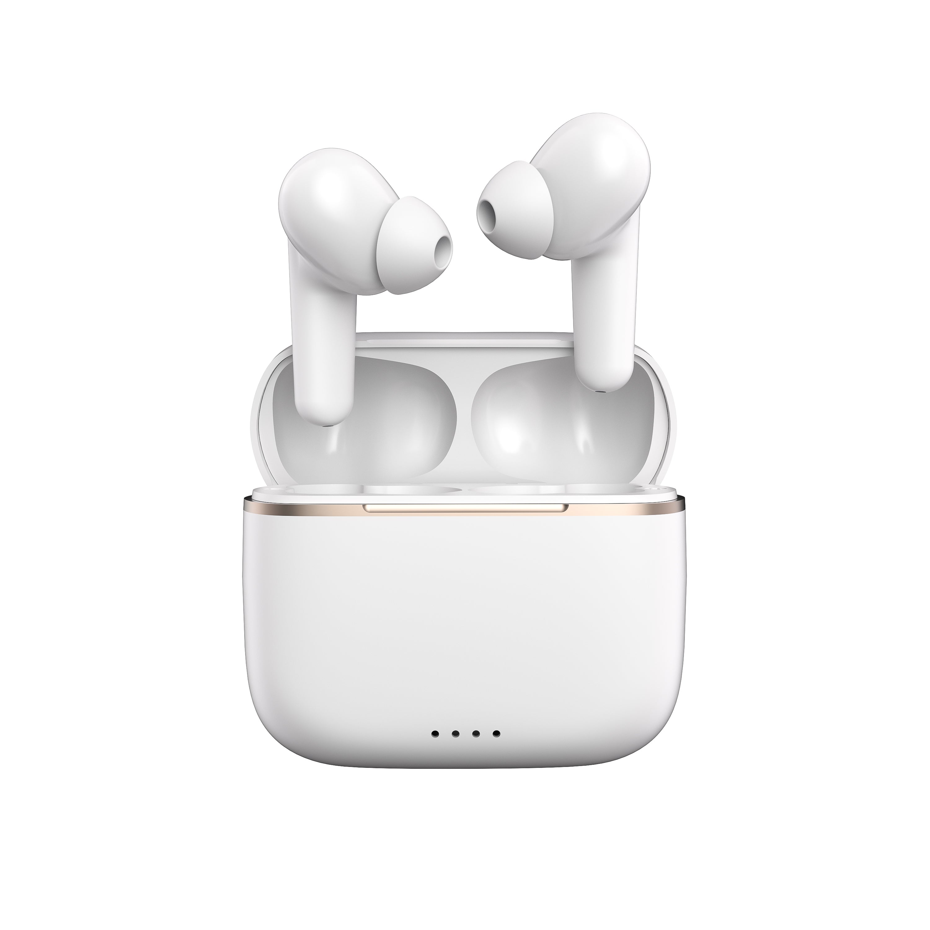 Bluetooth Earbuds with Mic & Case – 15 Hr Playtime