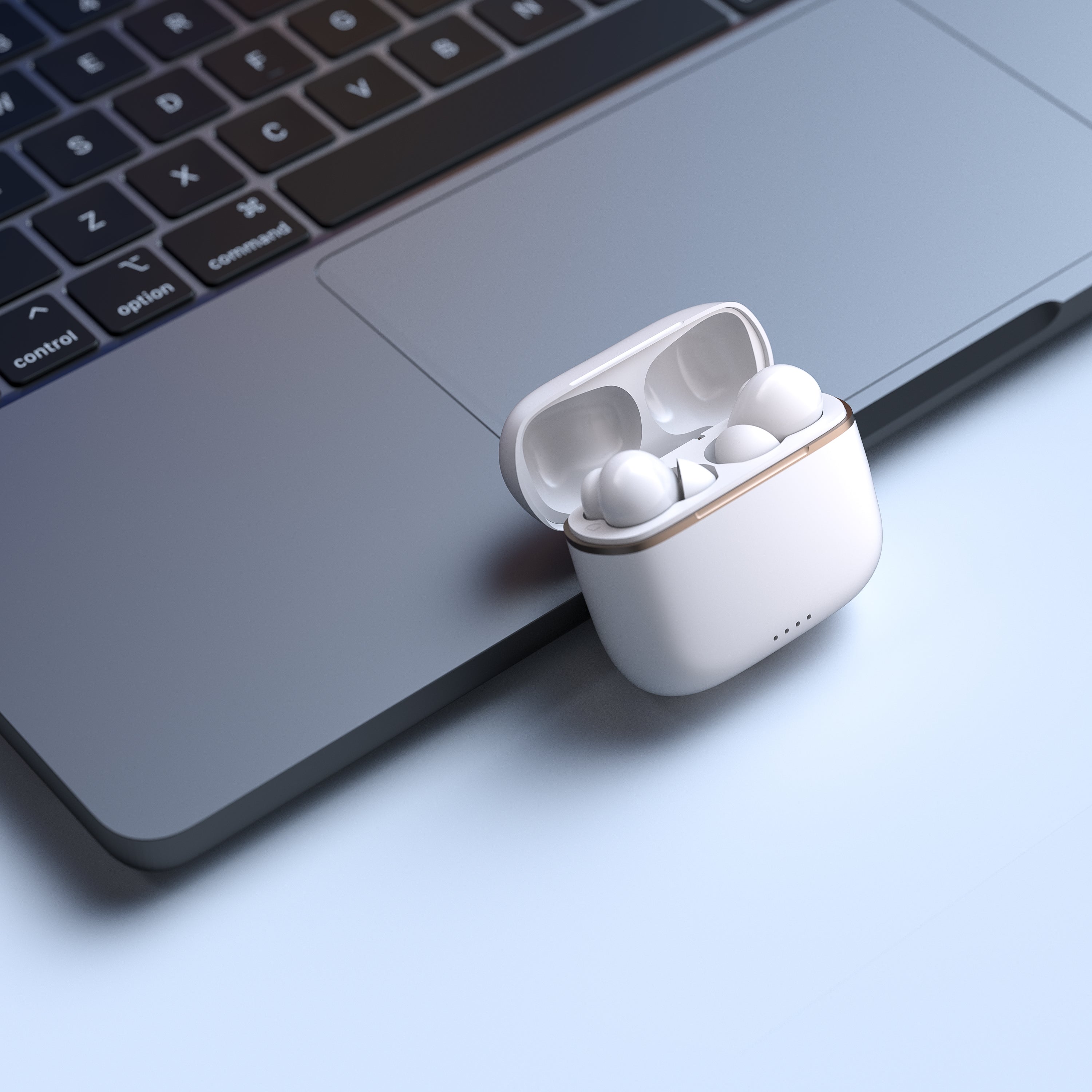 Bluetooth Earbuds with Mic & Case – 15 Hr Playtime