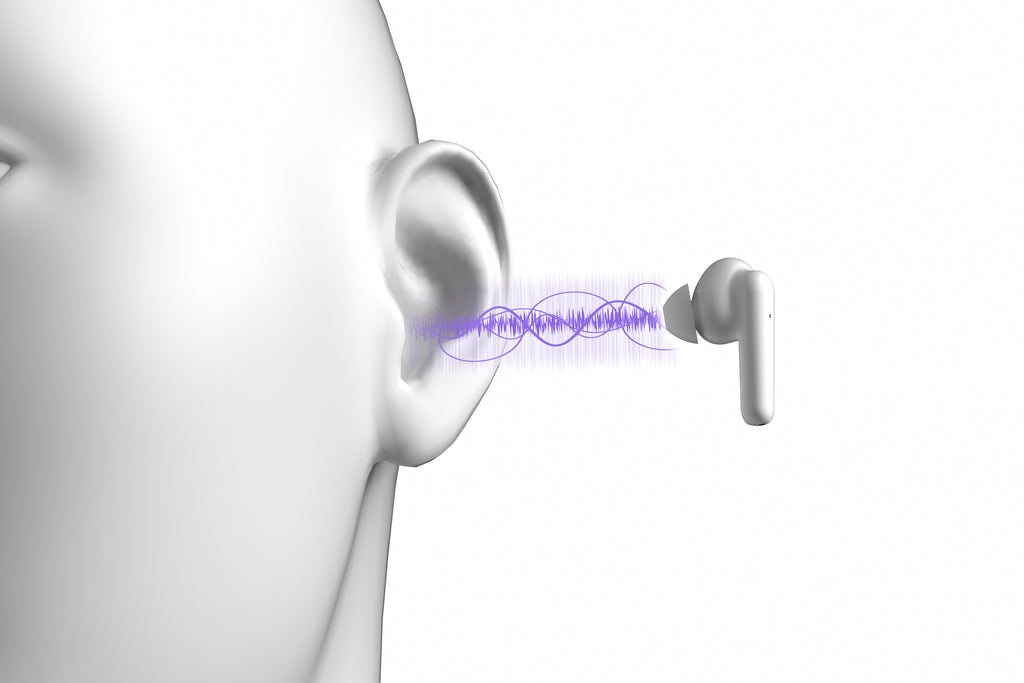 Bluetooth Earbuds with Mic & Case – 15 Hr Playtime