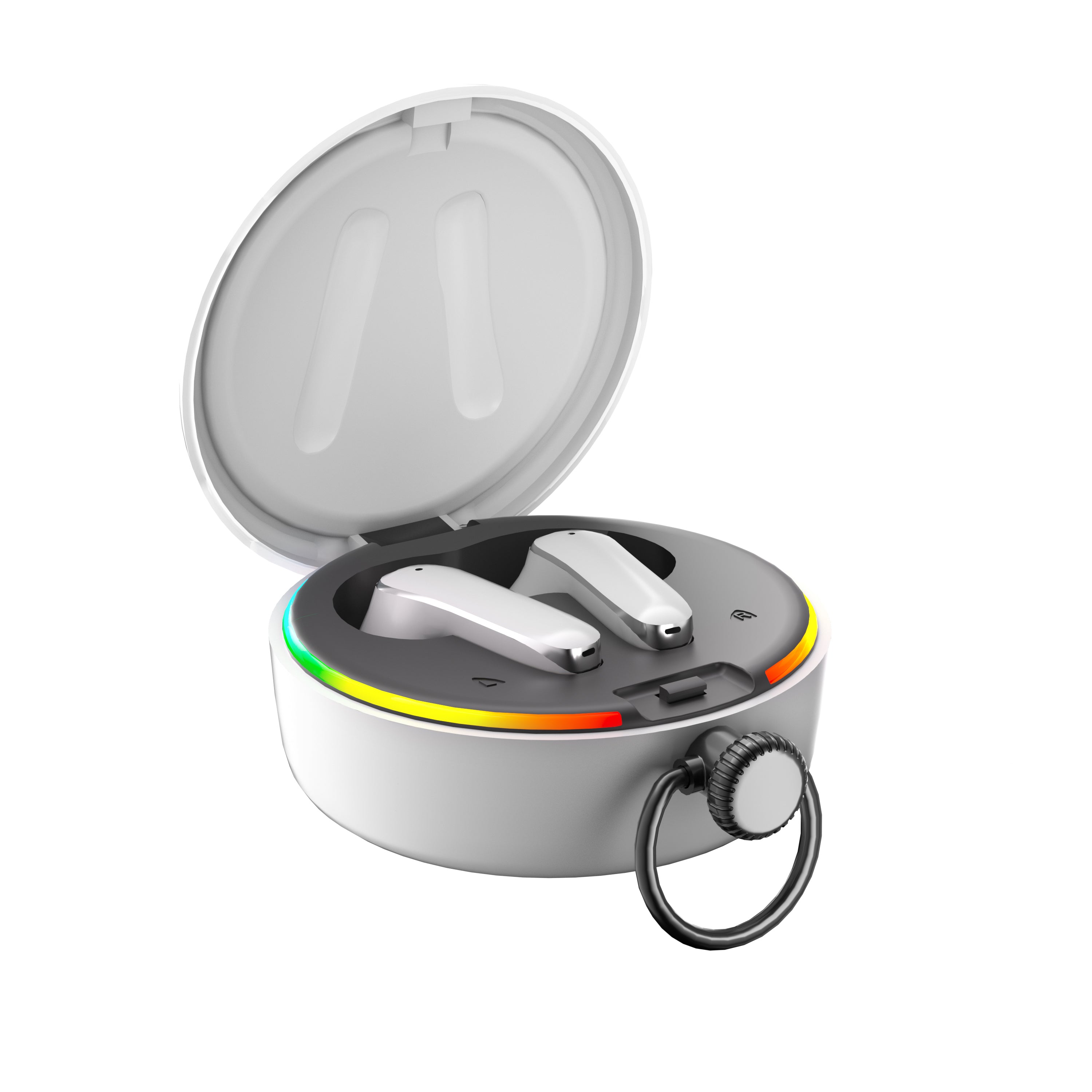 True Wireless Bluetooth Earbuds – Black & White