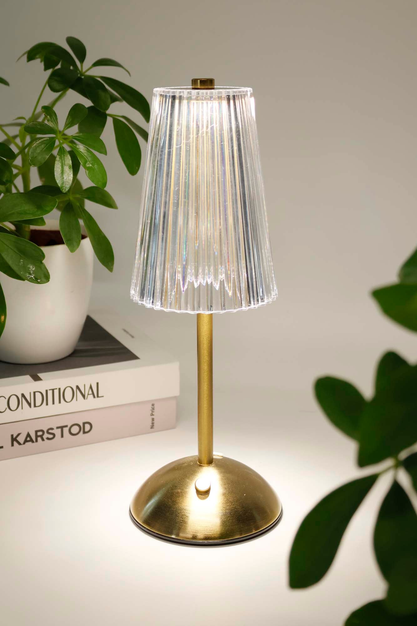 LAX Gadgets Modern Touch-Control Rechargeable LED Lamps