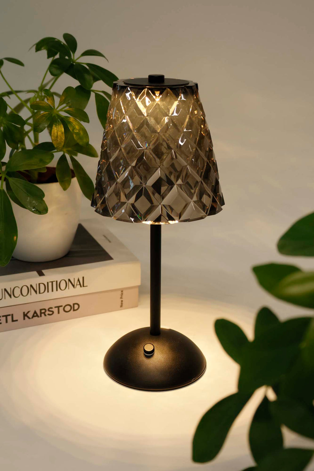 LAX Gadgets Modern Touch-Control Rechargeable LED Lamps