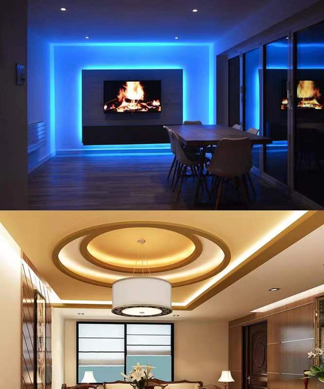 Smart Home Sound Activated Multi-Color LED Light Strip