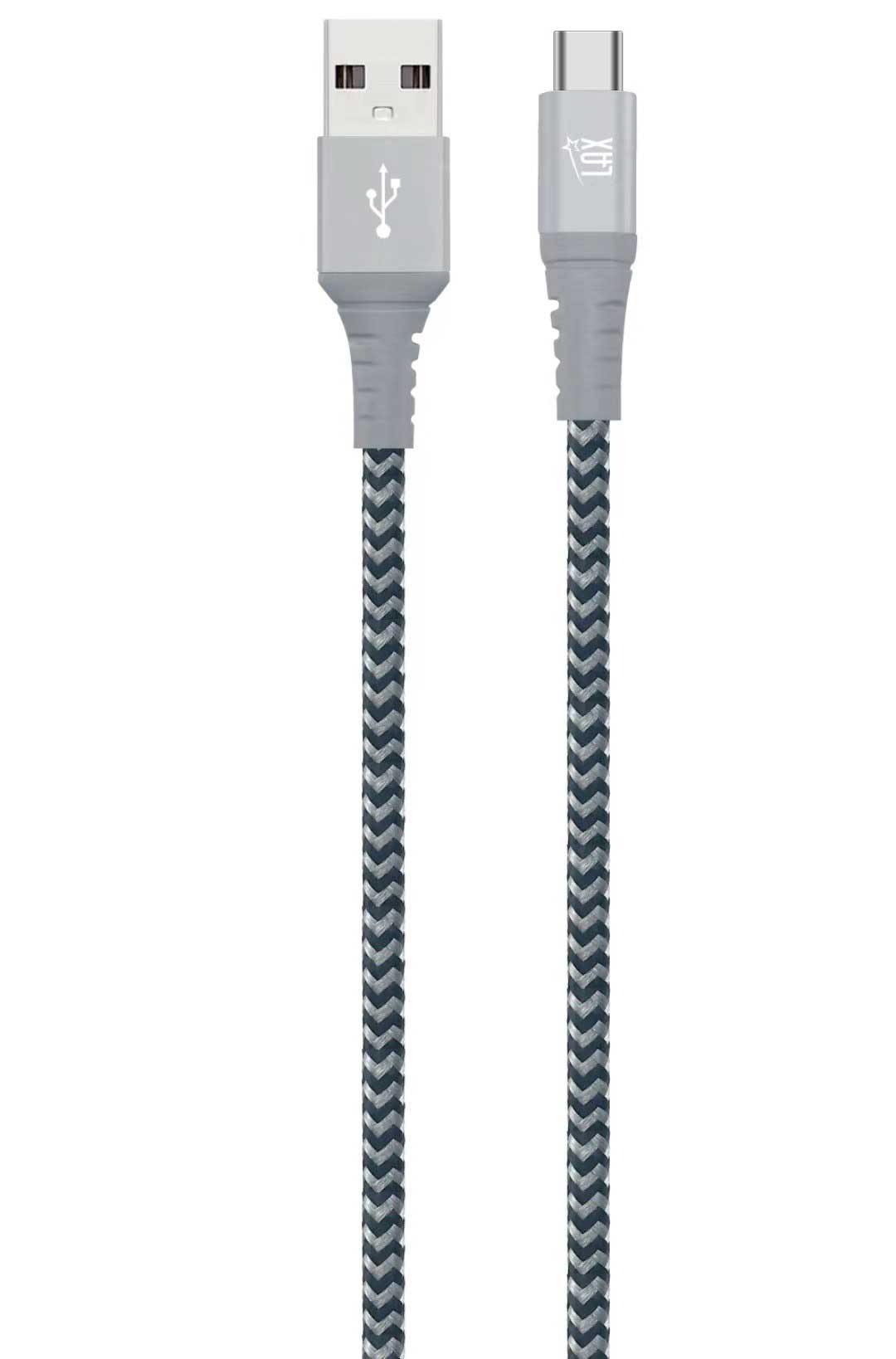 Limited Edition USB Type C to USB-A - 10 Feet - Gray