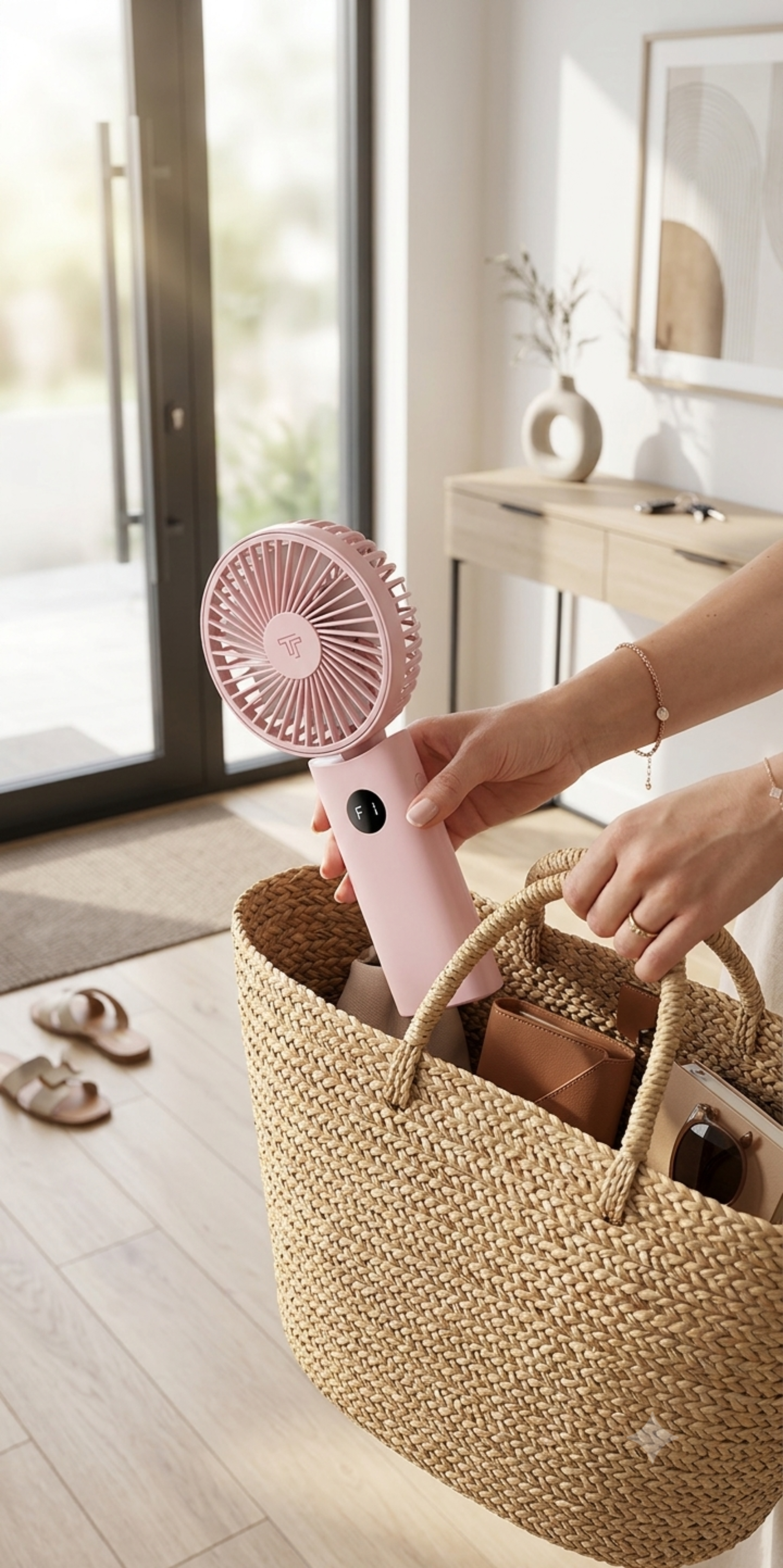 Rechargeable Portable Foldable Fans | Handheld Fans | Travel-Friendly