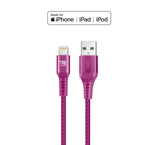 LAX Apple MFi Certified Lightning to USB Cable 4ft