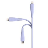 Apple MFi Certified Linear Lightning Cable - 10 Feet - Periwinkle