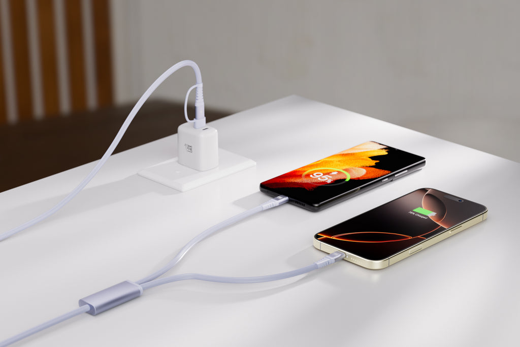 4-in-1 USB-A/USB-C to USB-C and Iphone Cables For iPhone/Android Devices