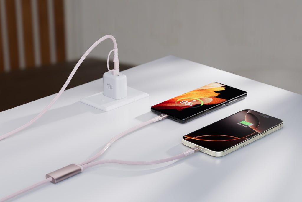 4-in-1 USB-A/USB-C to USB-C and Iphone Cables For iPhone/Android Devices