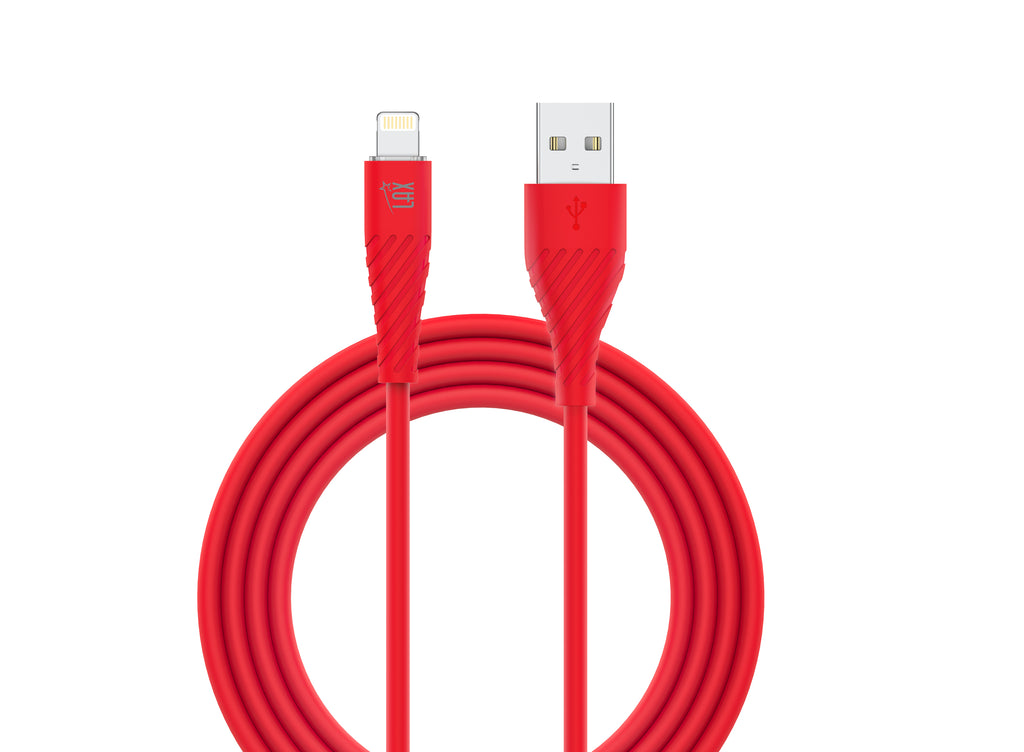 Apple MFi Certified Soft Touch Iphone Cable 6 & 10 Feet