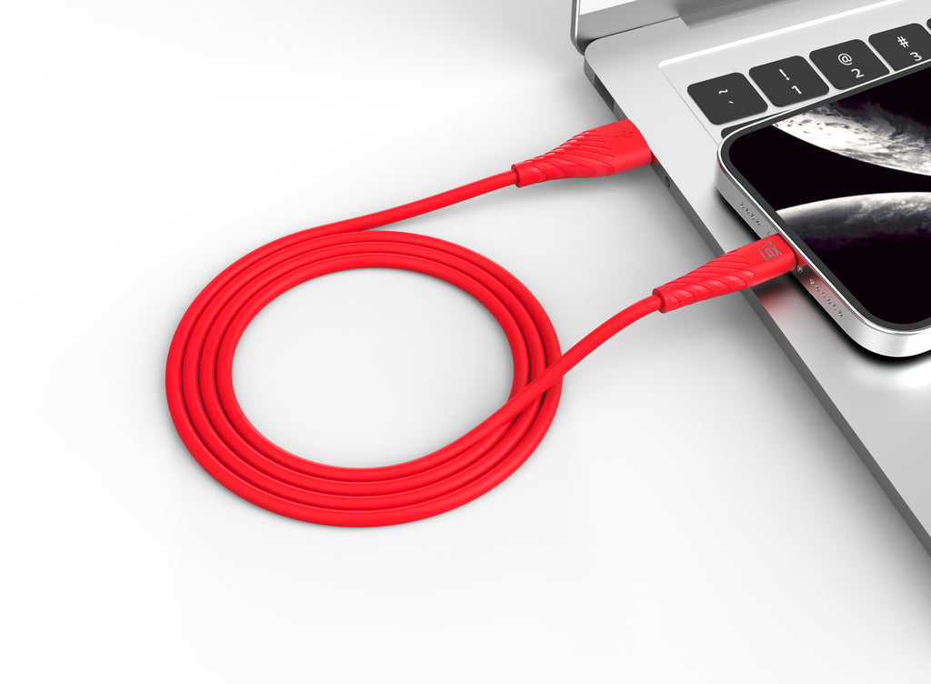 Apple MFi Certified Soft Touch Iphone Cable 6 & 10 Feet