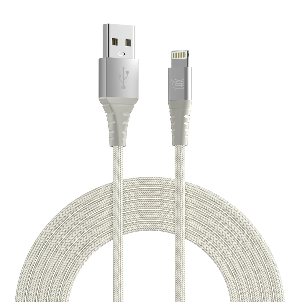Apple MFi Certified Fabric Iphone Cables - 10 Feet