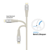 Apple MFi Certified Fabric Lightning Cables - 10 Feet