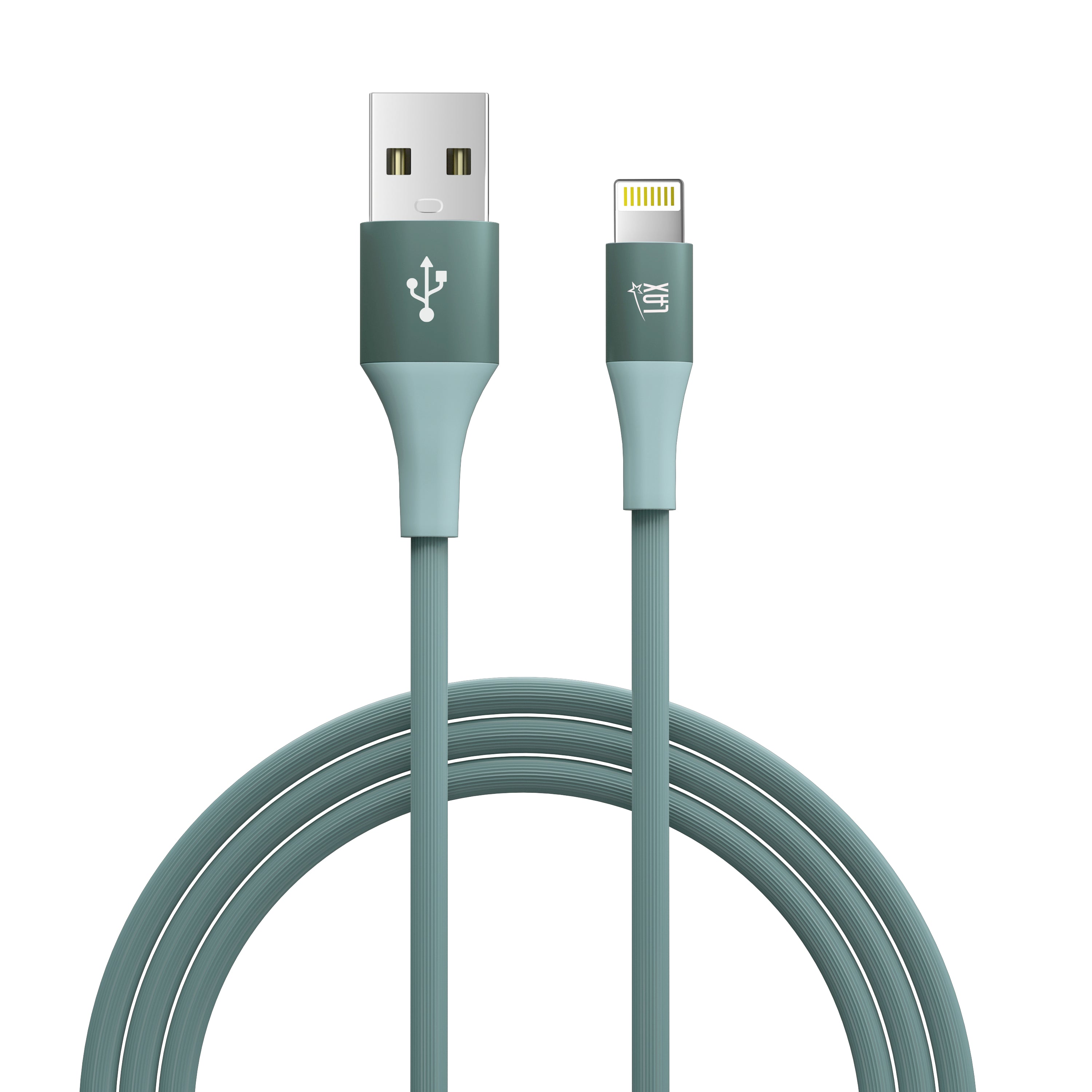 LAX Apple MFi Certified Braided Iphone Cable - 10 Feet