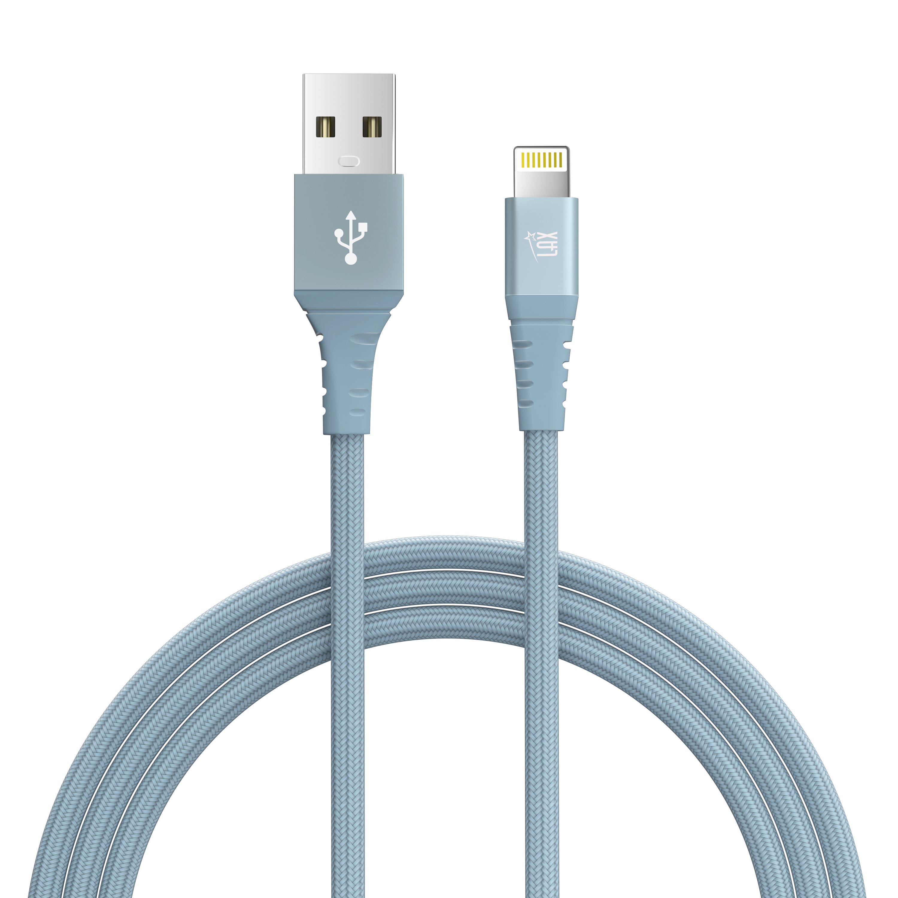Apple MFi Certified Braided Iphone  Cable - 4 Feet -