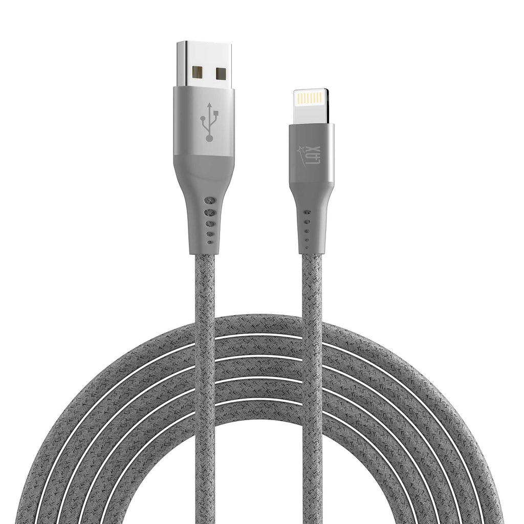 Apple MFi Certified Lace Iphone Cables - 10 Feet