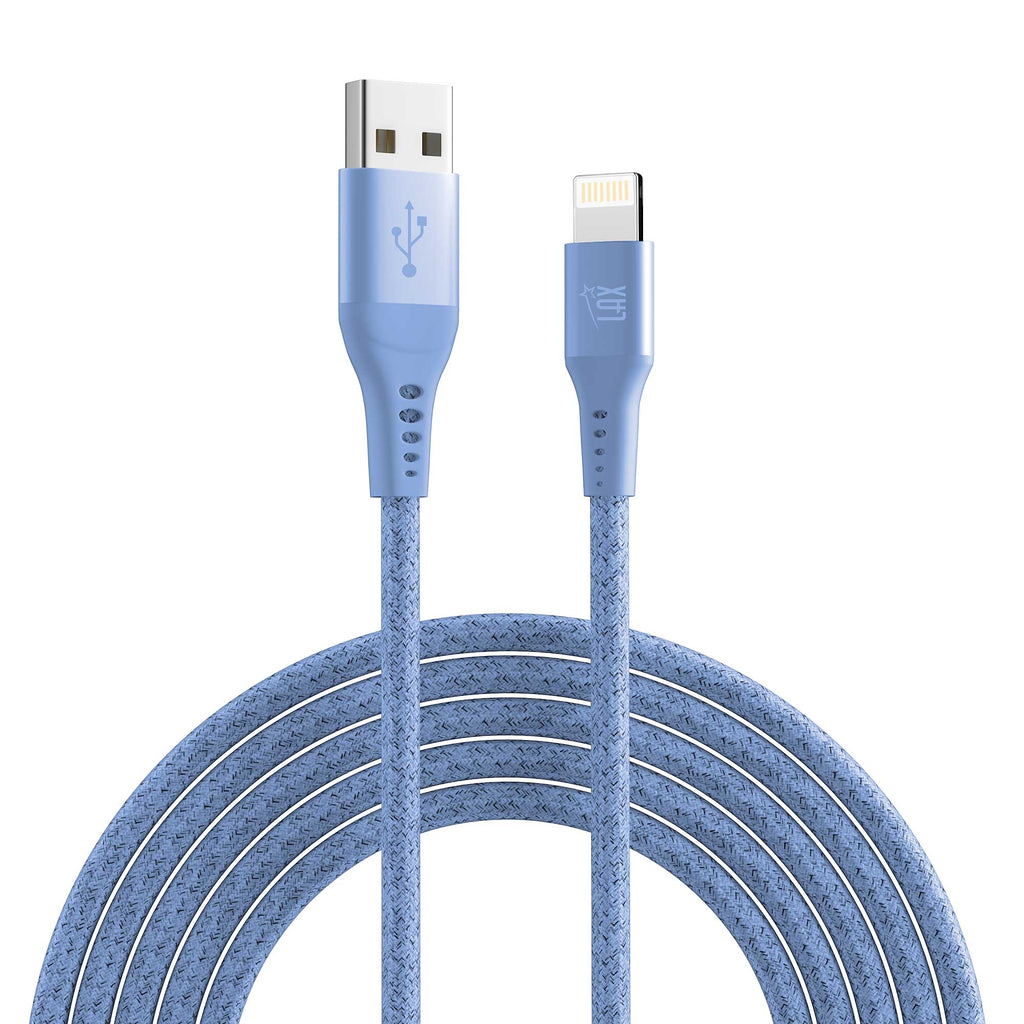 Apple MFi Certified Lace Iphone Cables - 10 Feet
