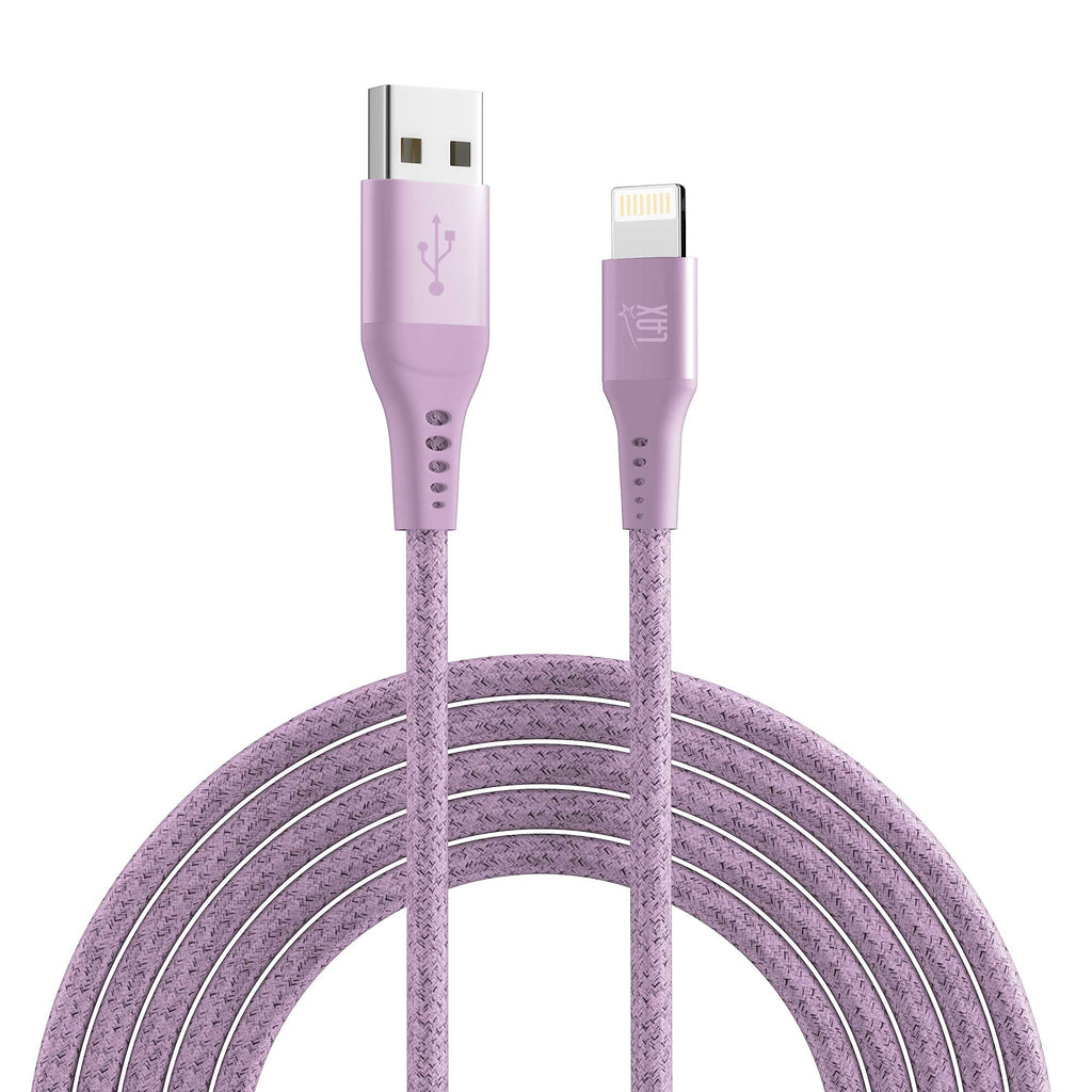 Apple MFi Certified Lace Iphone Cables - 10 Feet