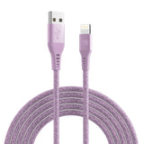 Apple MFi Certified Lace Lightning Cables - 10 Feet