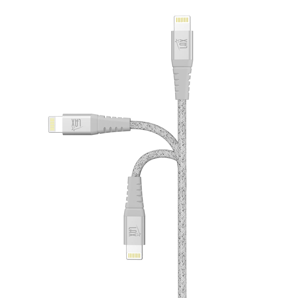 Apple MFi Certified Lace Iphone Cables - 4 & 10 Feet