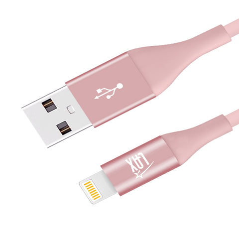 LAX Apple MFi Certified Lightning Cables-4 feet
