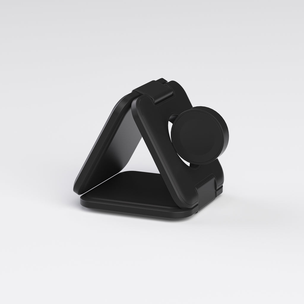 3-in-1 Magnetic  Foldable Wireless Charger for iPhone, Apple Watch, AirPods