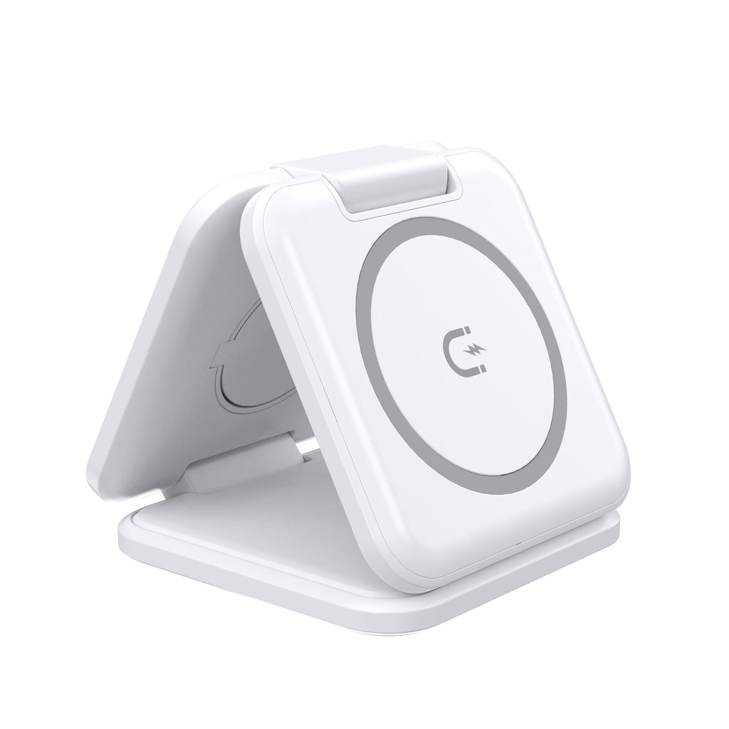 3-in-1 Magnetic  Foldable Wireless Charger for iPhone, Apple Watch, AirPods