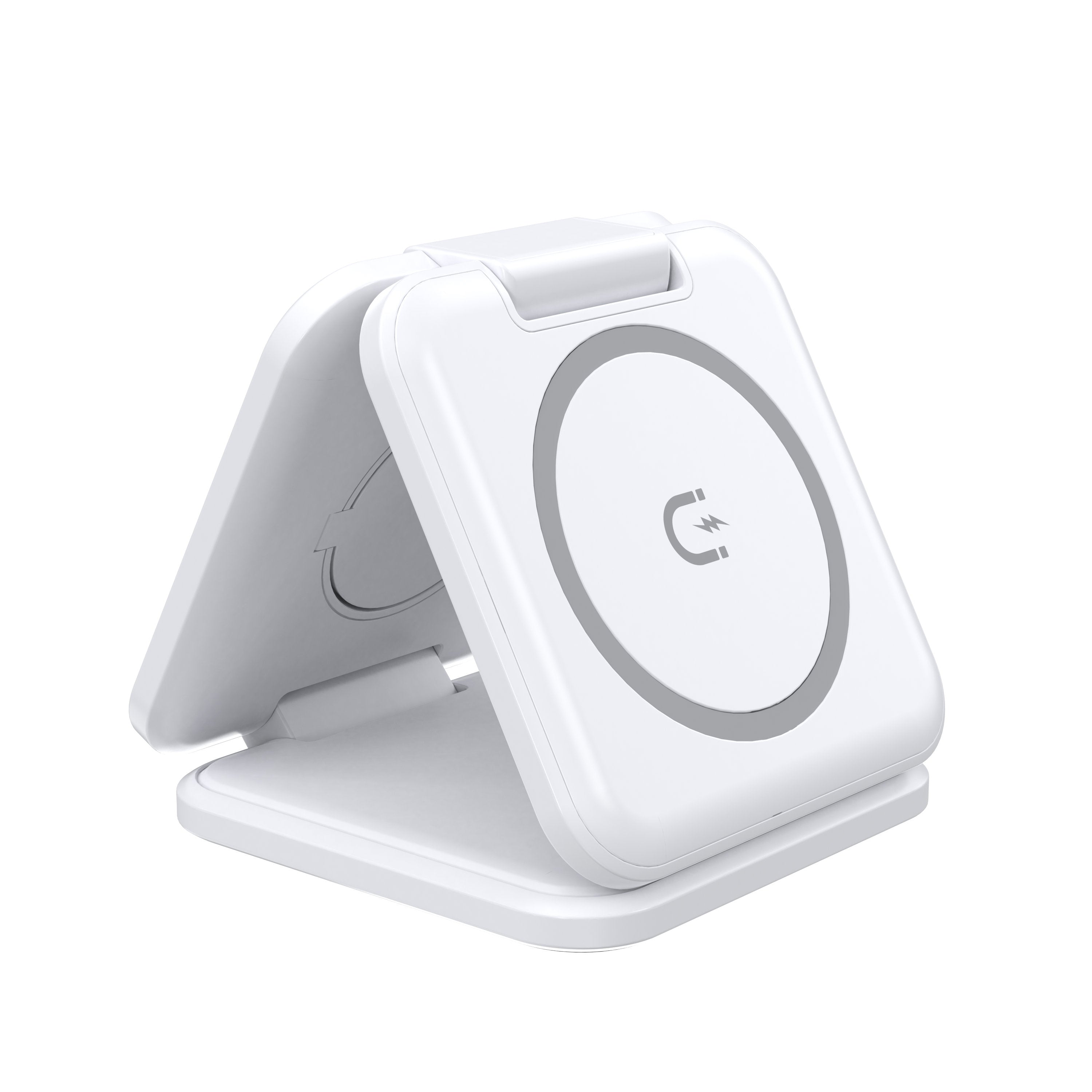 3-in-1 Magnetic  Foldable Wireless Charger for iPhone, Apple Watch, AirPods