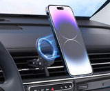 MagSafe Compatible 2-in-1 Dashboard and Air Vent Wireless Charging Mount