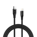 LAX Apple MFi USB-C to Iphone Cables 10 Feet Clear Connectors Braided
